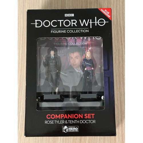 335 - EAGLEMOSS DOCTOR WHO FIGURINE COLLECTION COMPANION SET - ROSE TYLER & THE 10TH DOCTOR.
Boxed and in ... 