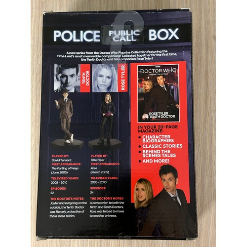 335 - EAGLEMOSS DOCTOR WHO FIGURINE COLLECTION COMPANION SET - ROSE TYLER & THE 10TH DOCTOR.
Boxed and in ... 