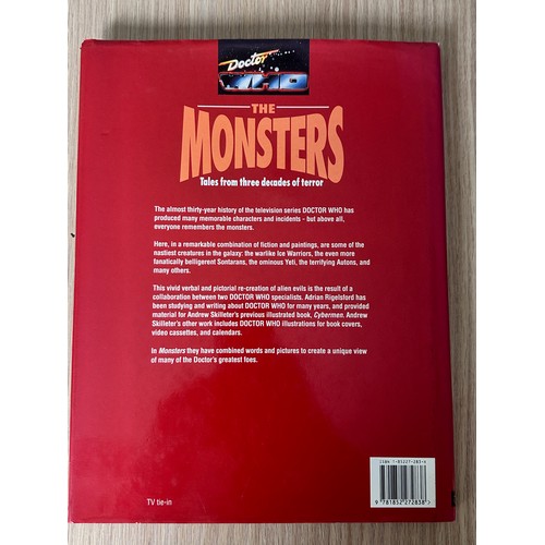 344 - DOCTOR WHO - THE MONSTERS HARDBACK BOOK.
1992.
Excellent Condition.