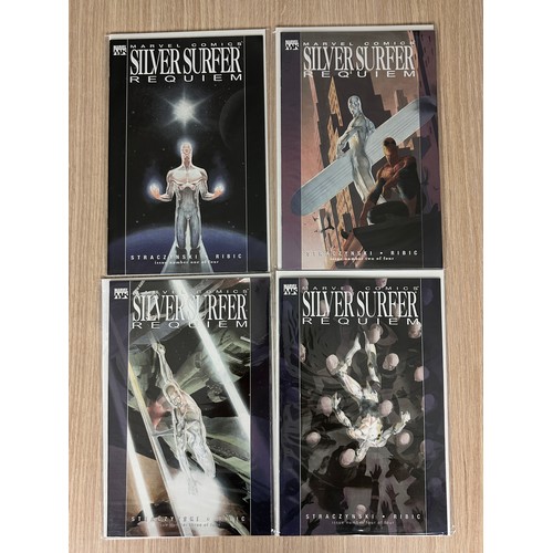 33 - SILVER SURFER BUNDLE - 10 Comics. Featuring Vol 2 #7 & #25, Silver Surfer: Requiem #1 - 4, Silver Su... 