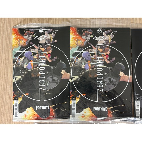 43 - BATMAN ZEROPOINT FORTNITE x 5. All Sealed in Polybags with unused codes. Features 2 x #4, 1 x #5, 2 ... 