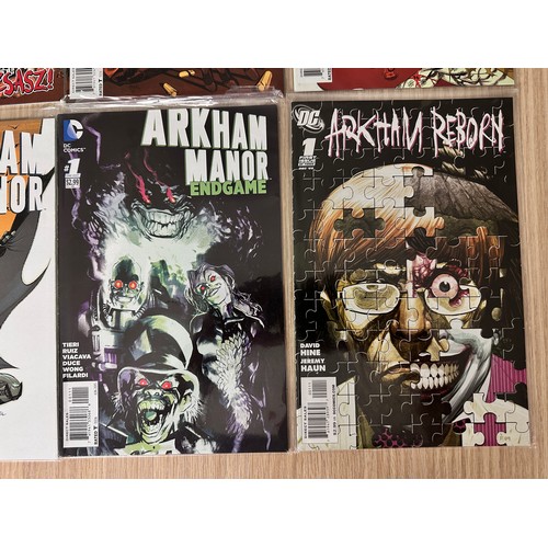 53 - BATMAN ARKHAM MANOR #1 -  6 (Complete run) plus Arkham Manor Endgame #1  (one shot) and Arkham Rebor... 