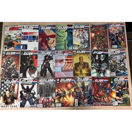 58 - G.I. JOE  COMIC BUNDLE. IDW Comics.  21 Comics. All FN/VFN Condition.