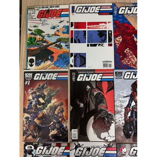 58 - G.I. JOE  COMIC BUNDLE. IDW Comics.  21 Comics. All FN/VFN Condition.