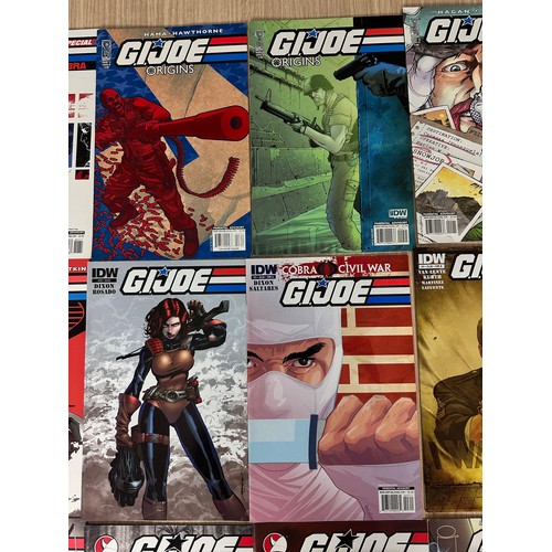 58 - G.I. JOE  COMIC BUNDLE. IDW Comics.  21 Comics. All FN/VFN Condition.