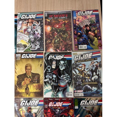 58 - G.I. JOE  COMIC BUNDLE. IDW Comics.  21 Comics. All FN/VFN Condition.