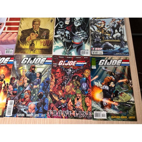 58 - G.I. JOE  COMIC BUNDLE. IDW Comics.  21 Comics. All FN/VFN Condition.