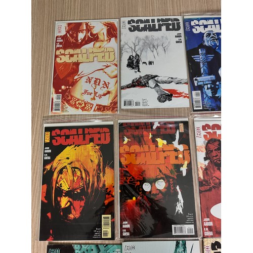 59 - SCULPTED #2 - 19. DC Vertigo Comics 2007. VFN Condition. Some  Bagged & Boarded. 18 Comics.