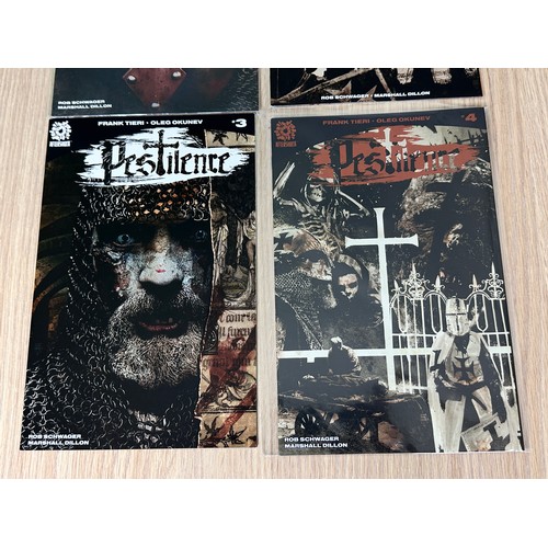 64 - PESTILENCE #1 - 4. Aftershock comics. 2017. VFN Condition