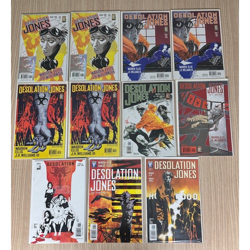 65 - DESOLATION JONES #1 - 8 plus Duplicates. Wildstorm  Comics 2005. Complete Series Run. 11 Comics in t... 