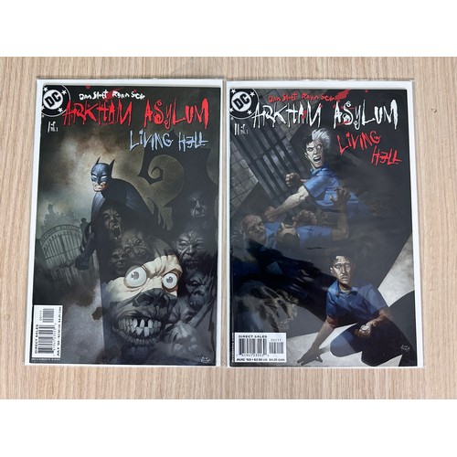 69 - ARKHAM ASYLUM LIVING HELL #1-6. Complete set of Batman Mini Series. DC Comics 2003VF.NM Condition. A... 