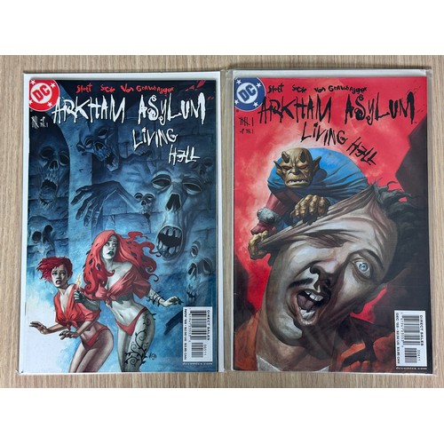 69 - ARKHAM ASYLUM LIVING HELL #1-6. Complete set of Batman Mini Series. DC Comics 2003VF.NM Condition. A... 