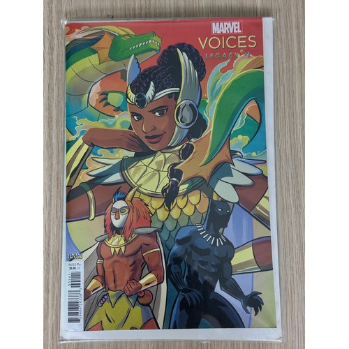 74 - MARVEL VOICES PRIDE #1 & LEGACY #1. Marvel Comics  2021 + 2022.
Featuring Pride #1 Phil Jimenez Vari... 