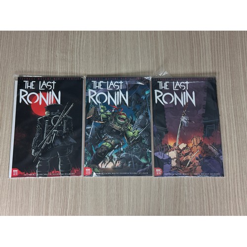 87 - TEENAGE MUTANT NINJA  TURTLES: THE LAST RONIN #1 - 3. IDW Comics 2020 First Prints. Very Collectible... 