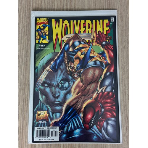 89 - WOLVERINE  Vol.2 #154 & #155. Two issue Deadpool guest Appearance. #155 Cover art inspired  by The I... 