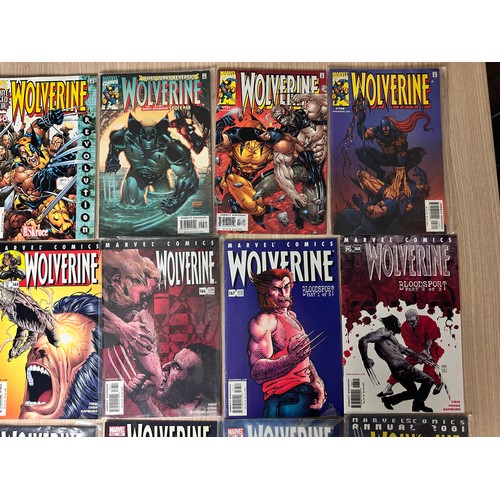 90 - WOLVERINE Vol 2. Bundle - 18 Comics featuring  #149, 150, 153, 156 - 158, 163 - 169, 186 - 189 plus ... 