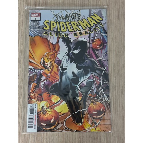 95 - SYMBIOTE SPIDER-MAN:  ALIEN REALITY #1 -  3.1st App of Natasha  Romanoff as the Black Cat. Marvel Co... 