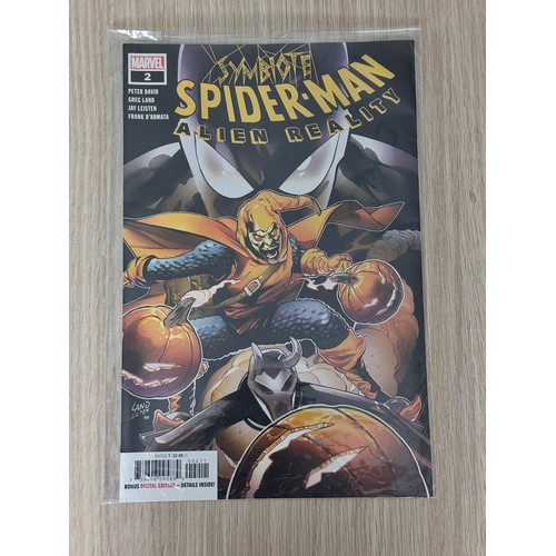 95 - SYMBIOTE SPIDER-MAN:  ALIEN REALITY #1 -  3.1st App of Natasha  Romanoff as the Black Cat. Marvel Co... 