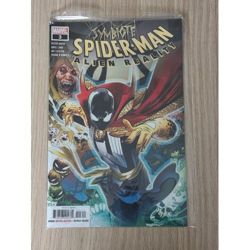 95 - SYMBIOTE SPIDER-MAN:  ALIEN REALITY #1 -  3.1st App of Natasha  Romanoff as the Black Cat. Marvel Co... 