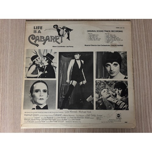 361 - CABARET ORIGINAL SOUNDTRACK RECORDING VINYL (1972) Original US Pressing Stereo ABC 153.
Cover EX Con... 