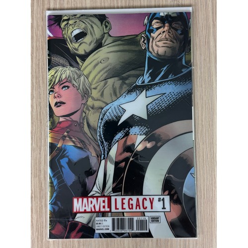 70 - MARVEL Legacy #1 2017 Marvel Legacy #1 One Shot US Marvel Comic Joe Quesada Double Gatefold Cover. 
... 