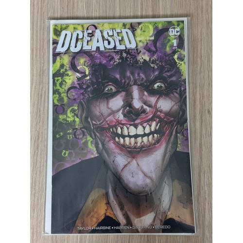 92 - DCEASED #1. Trevor Hairsine Variant Cover. DC  Comics 2019. NM Condition. Bagged & Boarded.