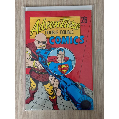 97 - Adventure Comics Double Double #2 (1967/68 – comprises Atom 32/Daredevil 40/ Bomba the Jungle Boy 6 ... 