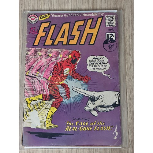 98 - Flash #128 (1st Abra Kadabra). DC Comics 1962. VG  Condition. See pics. Bagged & Boarded.