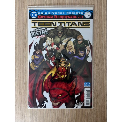 103 - Teen Titans 12 (1st full app  of The Batman Who Laughs) Stjepan Sejic variant. DC Comics 2017. VFN C... 