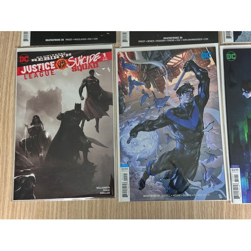 110 - Selection of DC variant covers (x18). DC Comics. Various  Titles. All VFN/NM Condition. All Bagged &... 