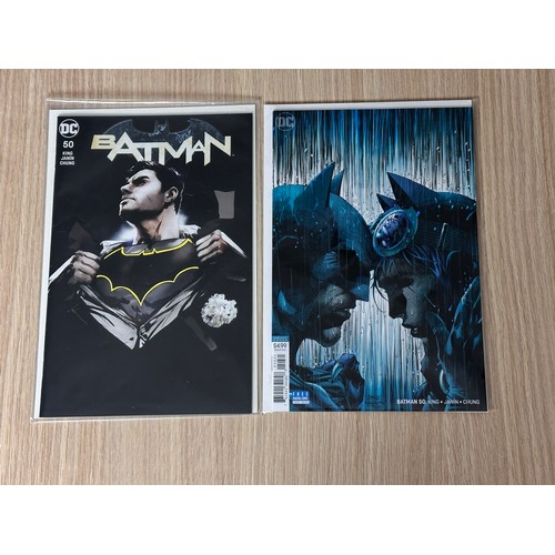 111 - Batman 350 (Jock/Jim Lee variants). DC Comics. NM Condition. Bagged & Boarded.