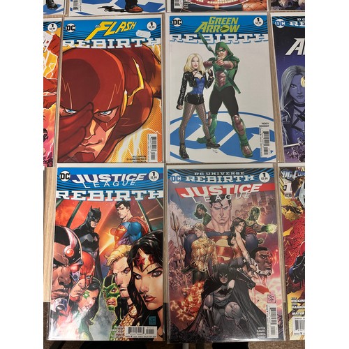 113 - DC New 52/Rebirth #1 issues (x28). DC Comics  28 comics in total. VFN Condition.