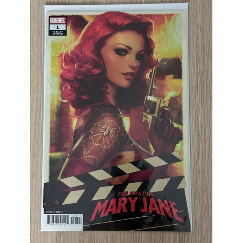 115 - Amazing Mary Jane #1 Artgerm variant. Marvel Comics 2019. VFN/NM Con edition. Bagged & Boarded.