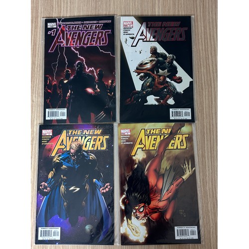 121 - New Avengers 1-33, Annuals 1 &2 (incl key issues 4,6,7,11,27). Marvel Comics 2005. VFN Condition. Ba... 