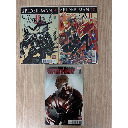 125 - Spider-Man Vol 2.  #1-11. Marvel Comics 2016. NM Condition. All Bagged &  Boarded.