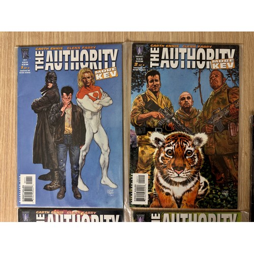 126 - THE AUTHORITY: MORE KEV #1 - 4 plus THE AUTHORITY vs LOBO #1. Wildstorm comics 2004. All VFN conditi... 