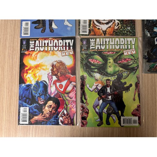 126 - THE AUTHORITY: MORE KEV #1 - 4 plus THE AUTHORITY vs LOBO #1. Wildstorm comics 2004. All VFN conditi... 