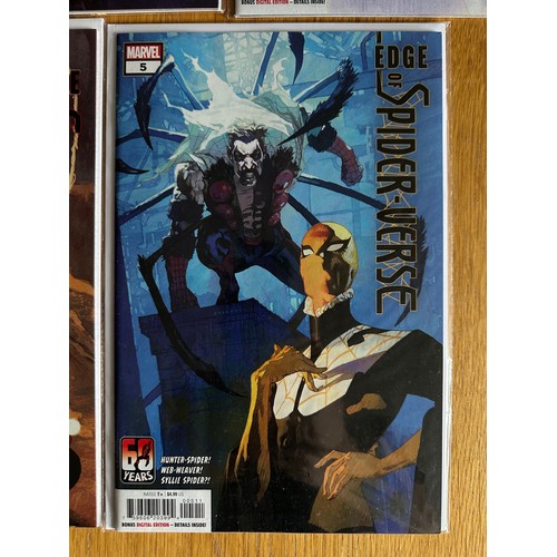 59 - EDGE OF SPIDER-VERSE Vol 2.  # 1 - 5 Complete Set Marvel Comics 2022. Many 1st Appearances. All NM, ... 