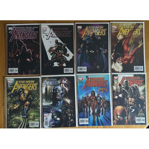 61 - NEW AVENGERS #1  - 8. Marvel Comics 2008. Featuring many 1st Apps inc The Illuminati. All VFN/NM Con... 