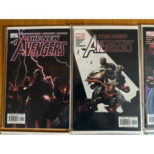 61 - NEW AVENGERS #1  - 8. Marvel Comics 2008. Featuring many 1st Apps inc The Illuminati. All VFN/NM Con... 