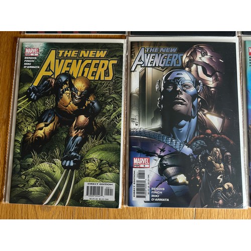 61 - NEW AVENGERS #1  - 8. Marvel Comics 2008. Featuring many 1st Apps inc The Illuminati. All VFN/NM Con... 