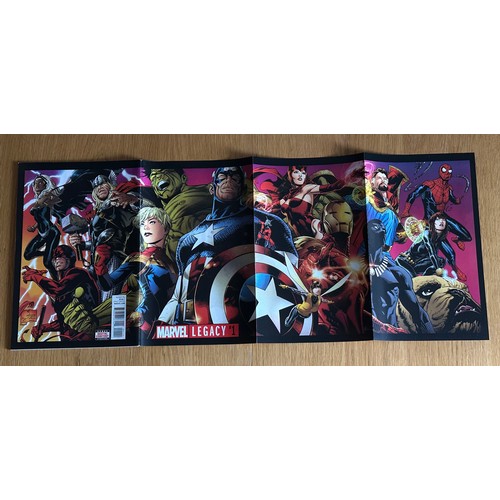 62 - MARVEL LEGACY #1. Marvel Comics 2017. Wraparound Cover. NM Condition, Bagged & Boarded