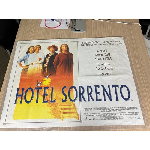 246 - Collection of 9 x 1990's Original Quad Movie Cinema Posters. all film posters are 30