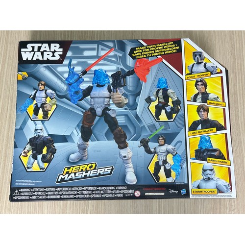 232 - STAR WARS HERO MASHERS: RETURN OF THE JEDI ACTION FIGURES SET - As New,  Boxed and unopened.