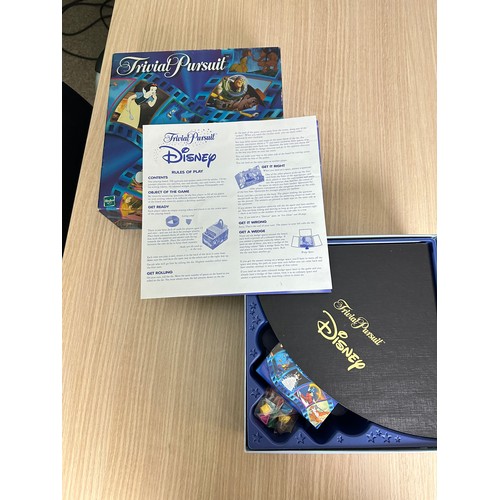 238 - DISNEY BOARD GAME COLLECTION. FEATURING DISNEY TRIVIAL PURSUIT, DISNEY TRIVIA AND DISNEY MONOPOLY. A... 