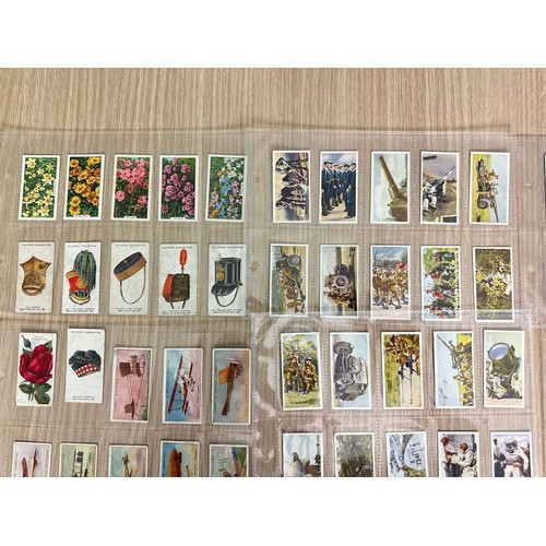 245 - CIGARETTE CARDS - LARGE COLLECTION OF 189 CIGARETTE CARDS FEATURING PARTIALLY/ALMOST COMPLETE SETS O... 