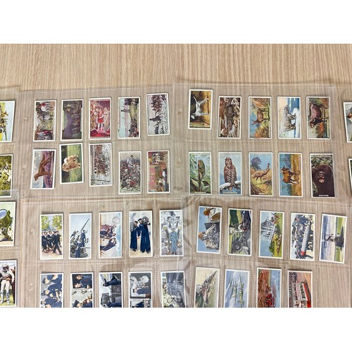 245 - CIGARETTE CARDS - LARGE COLLECTION OF 189 CIGARETTE CARDS FEATURING PARTIALLY/ALMOST COMPLETE SETS O... 