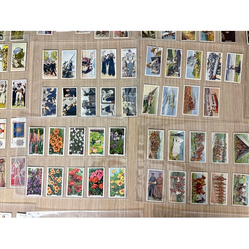 245 - CIGARETTE CARDS - LARGE COLLECTION OF 189 CIGARETTE CARDS FEATURING PARTIALLY/ALMOST COMPLETE SETS O... 