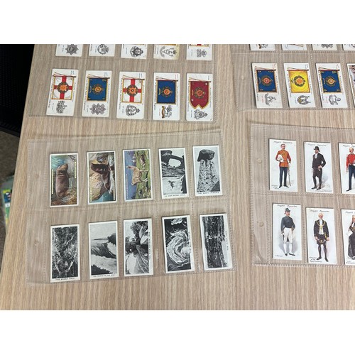 245 - CIGARETTE CARDS - LARGE COLLECTION OF 189 CIGARETTE CARDS FEATURING PARTIALLY/ALMOST COMPLETE SETS O... 