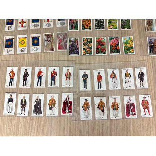 245 - CIGARETTE CARDS - LARGE COLLECTION OF 189 CIGARETTE CARDS FEATURING PARTIALLY/ALMOST COMPLETE SETS O... 